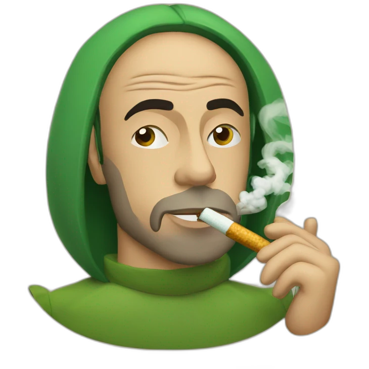 Joe rogan smoking cannabis emoji