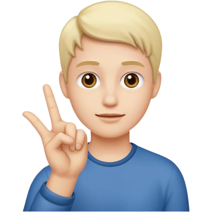 Le signe de main de jul emoji