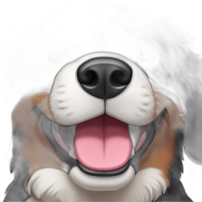 bernese mountain dog emoji