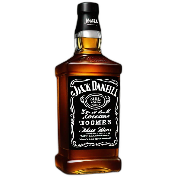 jack Daniel's bottle emoji