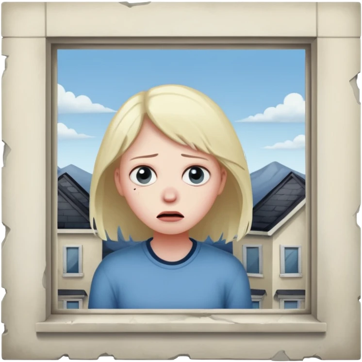 persona deja de pagar casa emoji