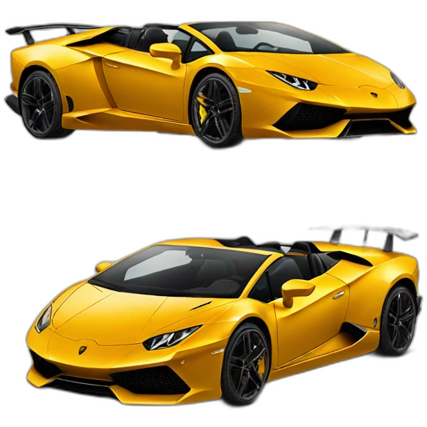Lamborghini car emoji