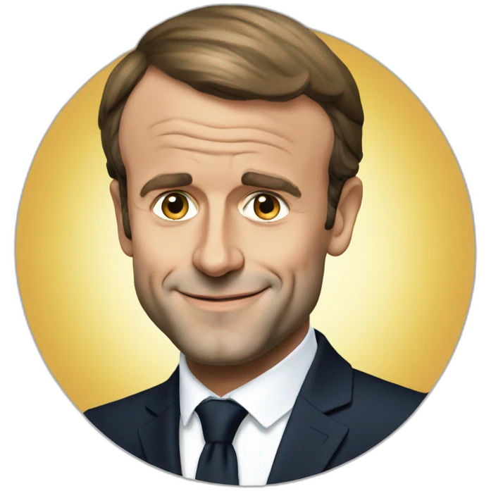 Emmanuel Macron emoji