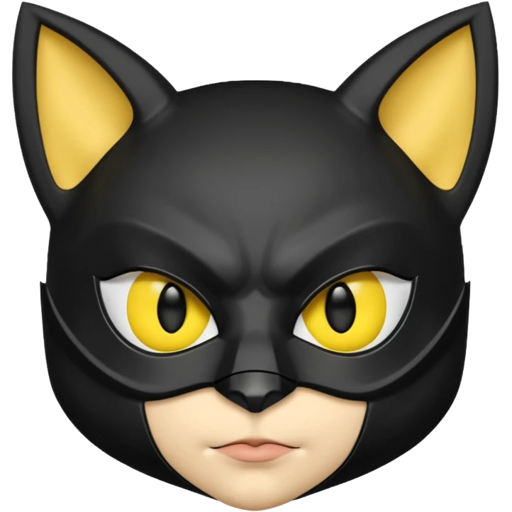 animalistic batman kitty emoji