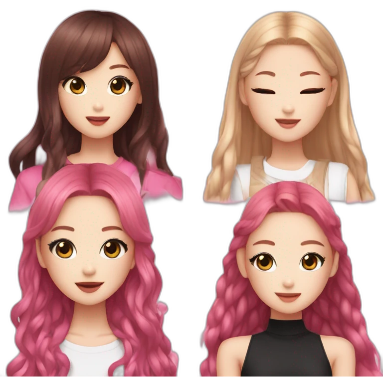 blackpink k pop group emoji