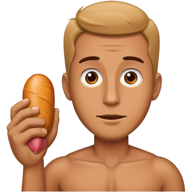 men with big dick emoji
