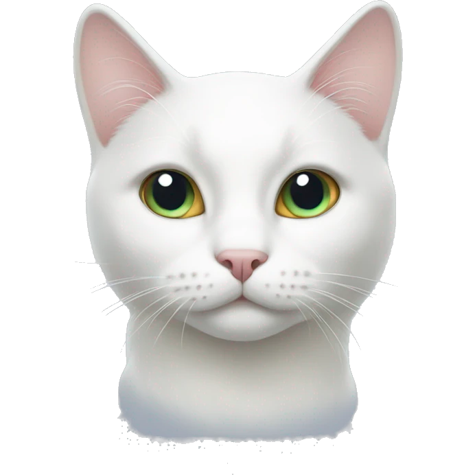 white cat emoji