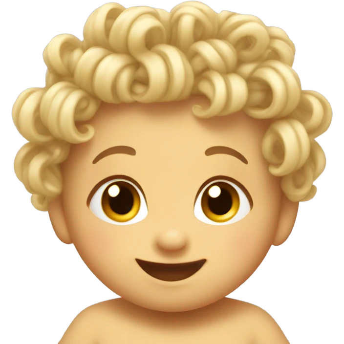 Noodle baby emoji