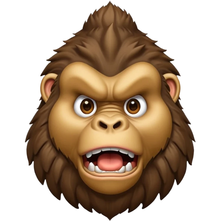 Kong surprised emoji