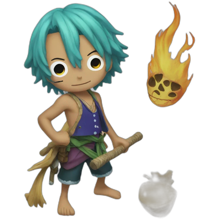 Brook from one piece emoji