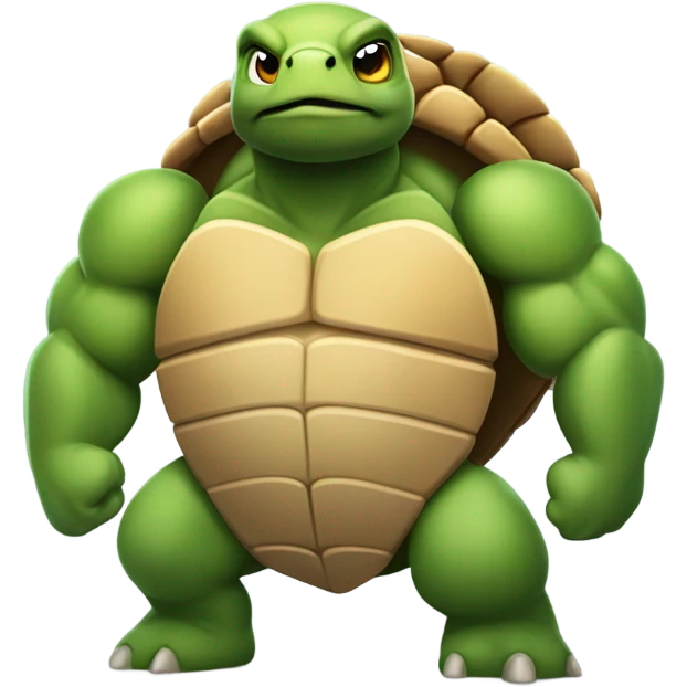 Muscle turtle emoji