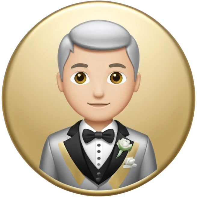 groom button emoji