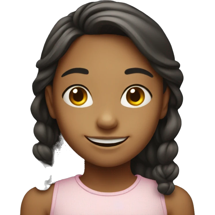 smiling girl  emoji