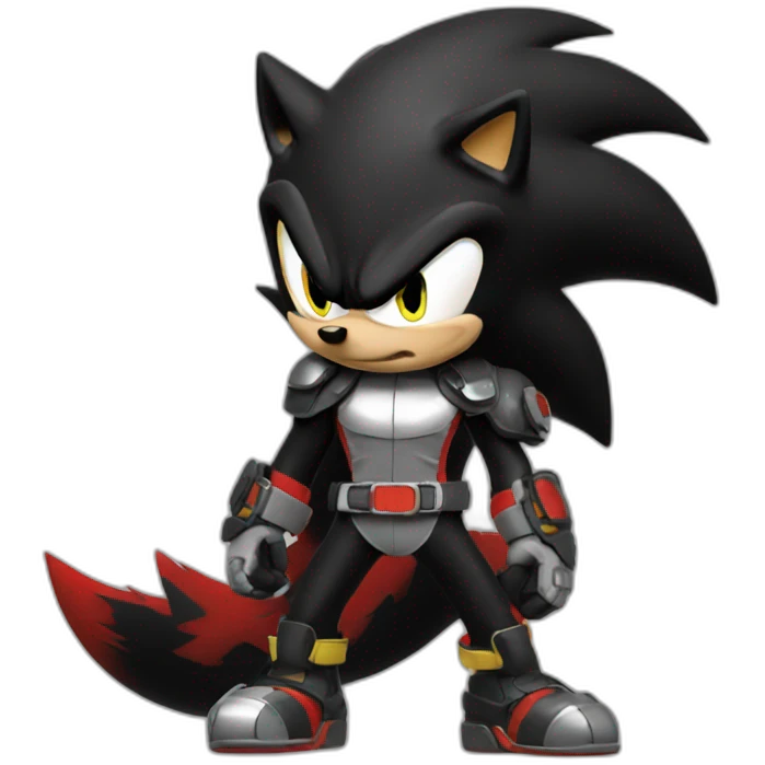 Shadow the hedgehog emoji