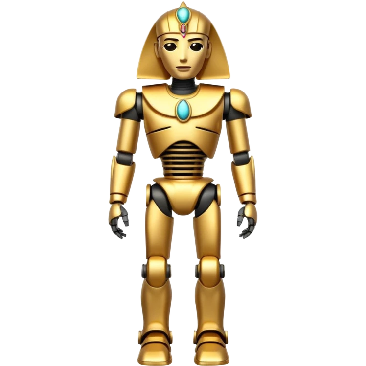 Pharaoh Robot full body  emoji