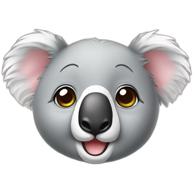A cute koala emoji