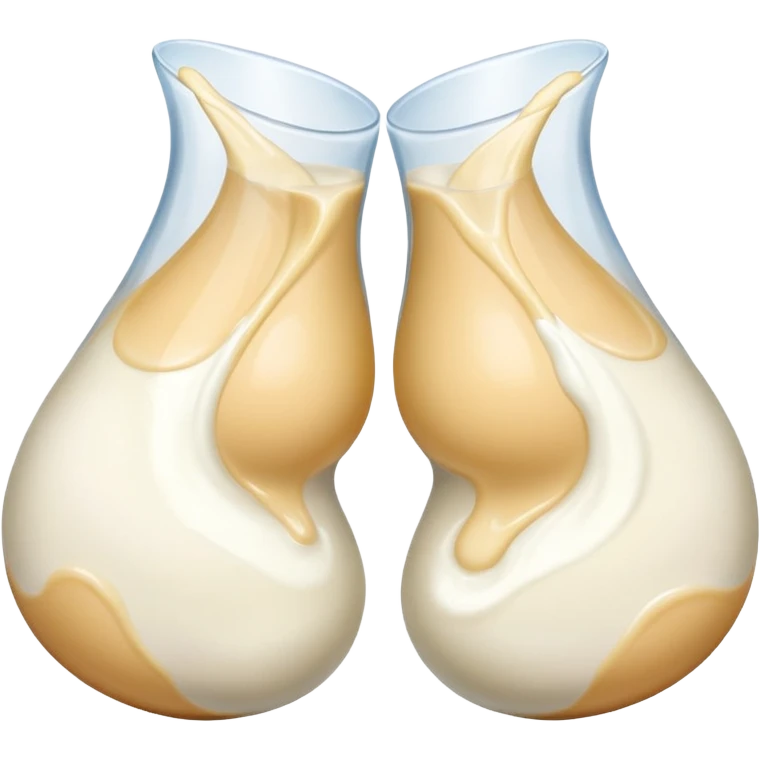 Boobs with milk coming out emoji