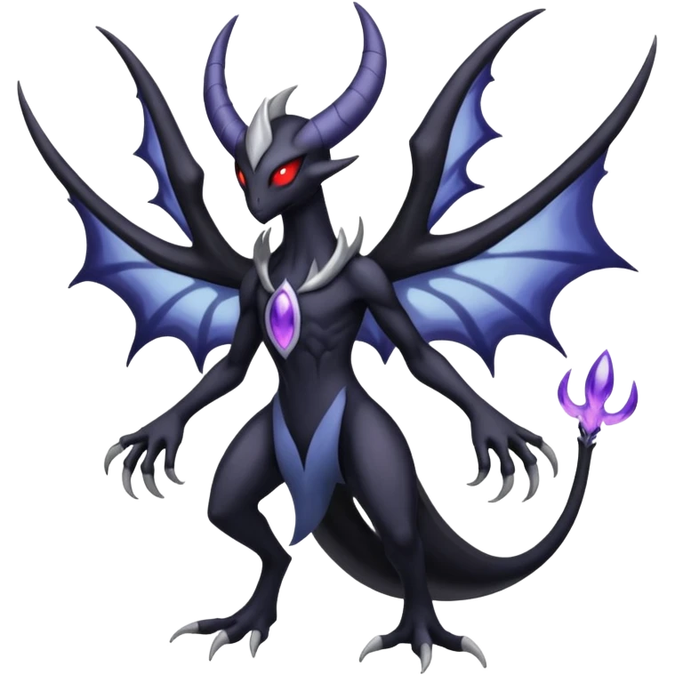 Lunala-Darkrai-Fakémon-hybrid-creature (full body)  emoji