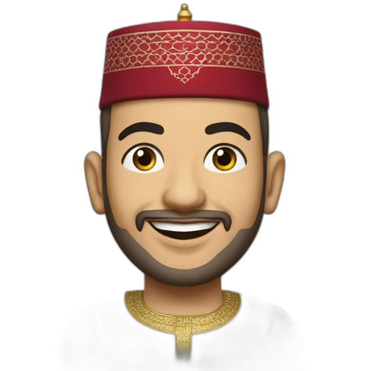 Roi du Maroc Mohammed VI  emoji