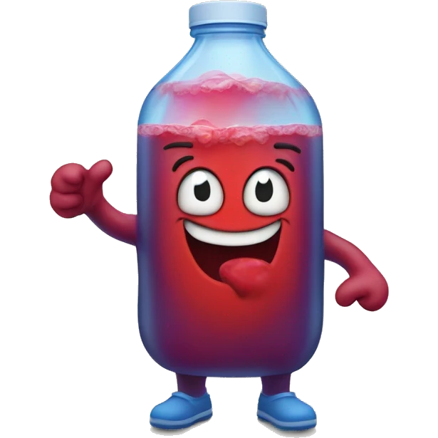 Kool aid man standing emoji