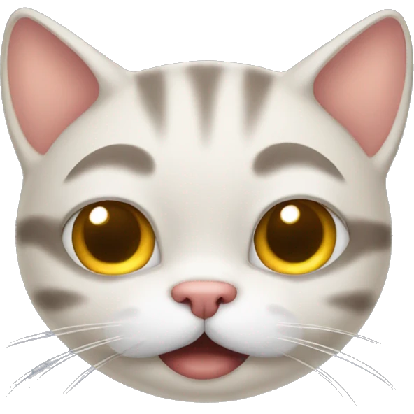 cat wrinkling his nose at bad smell emoji