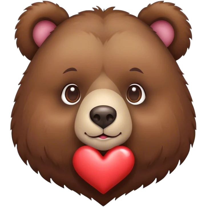 Ours avec coeur  emoji
