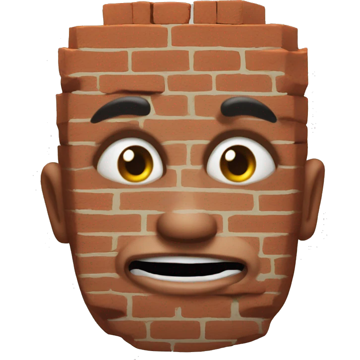 freaky brick] emoji