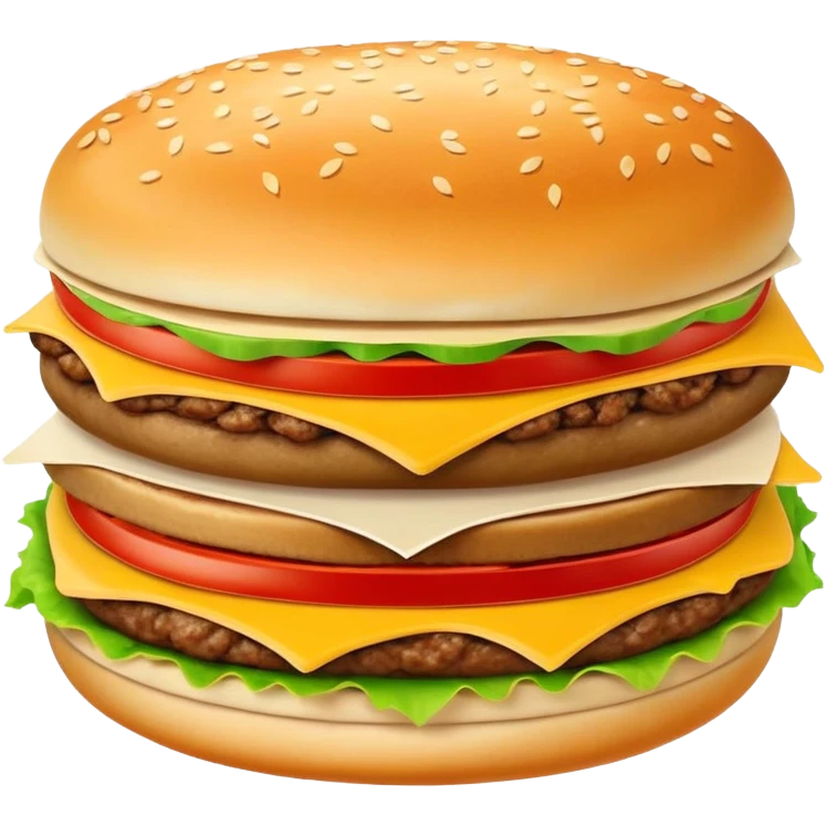 Xi'an Roujiamo Chinese hamburger with meat filling in flatbread, simplified emoji style with bold outlines and bright colors, cartoon style Shaanxi breakfast sandwich emoji