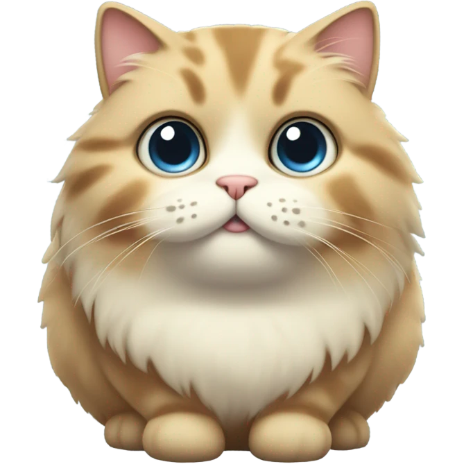 Fat cat emoji