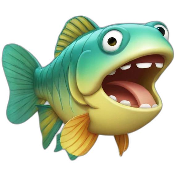 singing-fish emoji