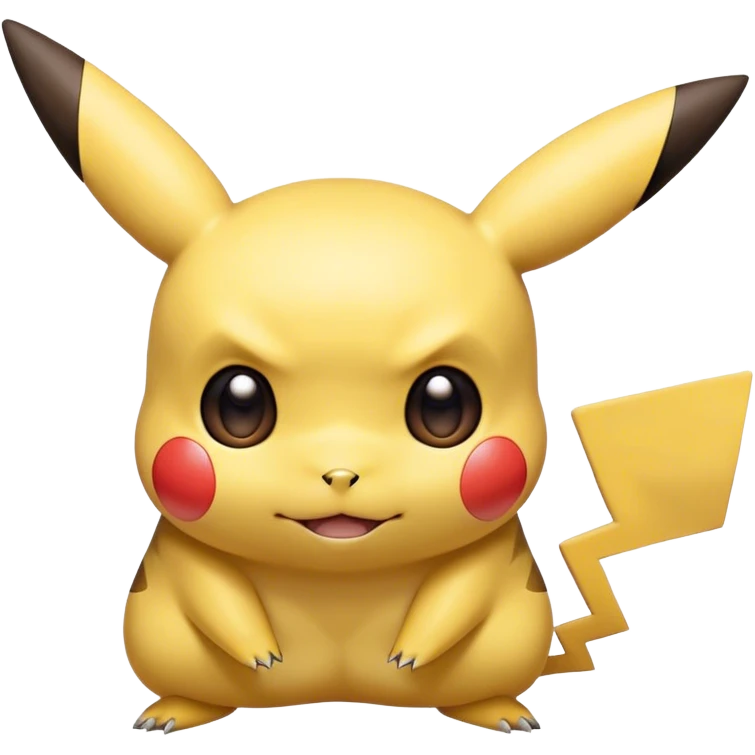 Creepy pikachu emoji