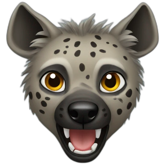 Female Hyena emoji