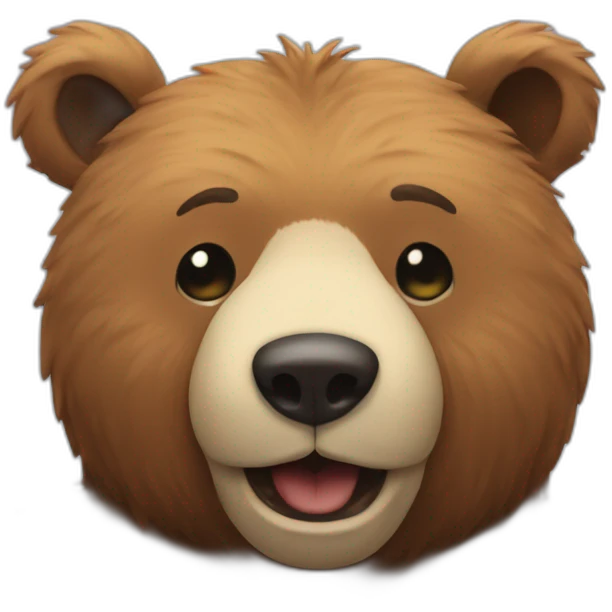 bear peace sign emoji