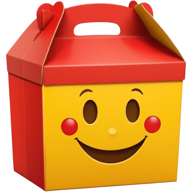Caja feliz de magdonals emoji