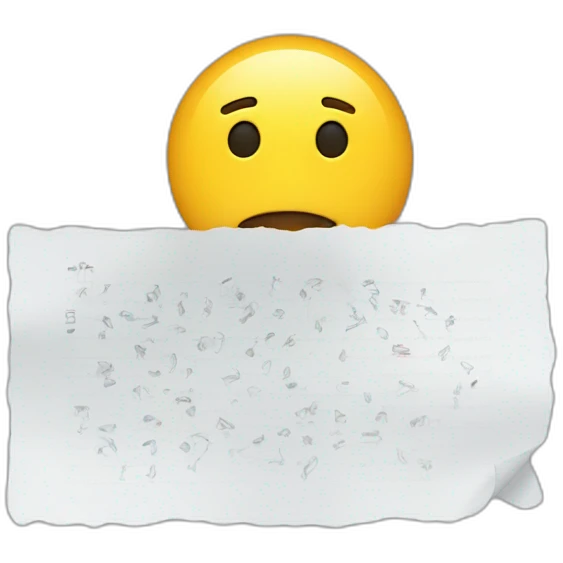 sticker with text notes simple not human emoji
