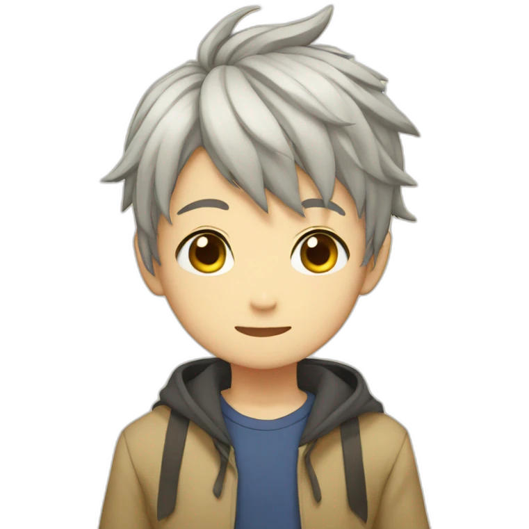 Anime boy emoji
