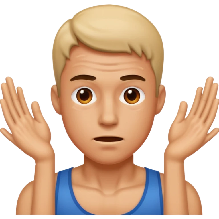 pull man che fa la cacca emoji