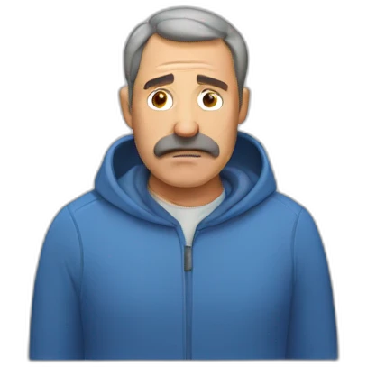 Tired middle aged dad emoji
