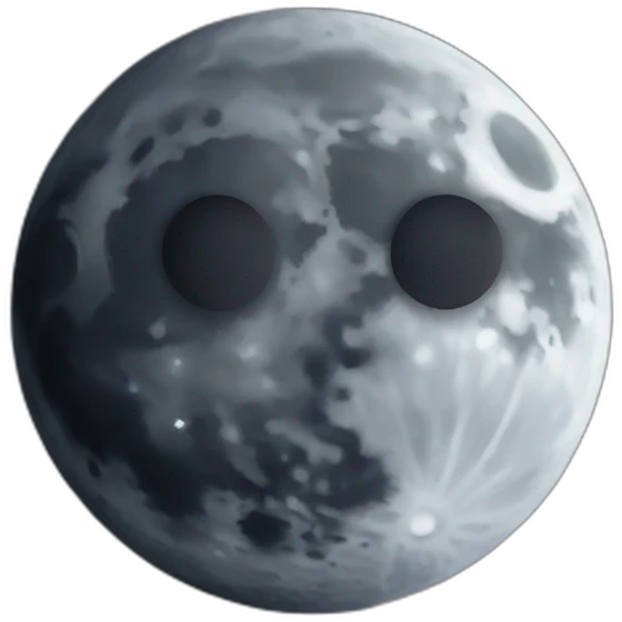 Moon  emoji