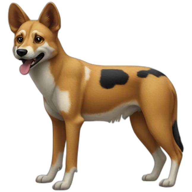 wild dog emoji
