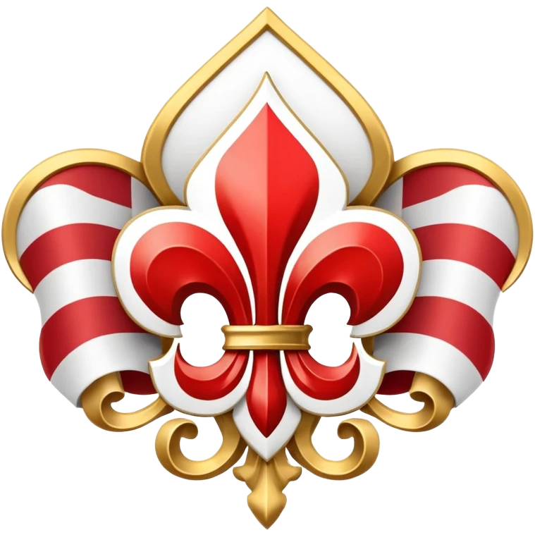 Generate an image of the fleur-de-lis cross the English coat of arms cross union flag as a symbol/flag emoji