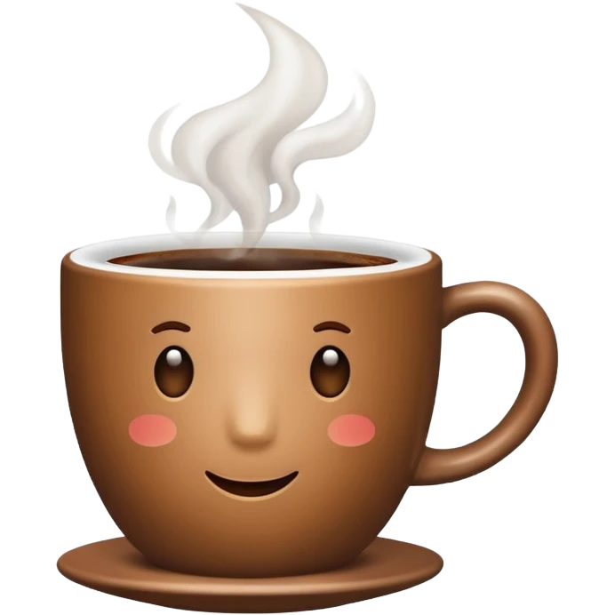 autumn coffee cup emoji