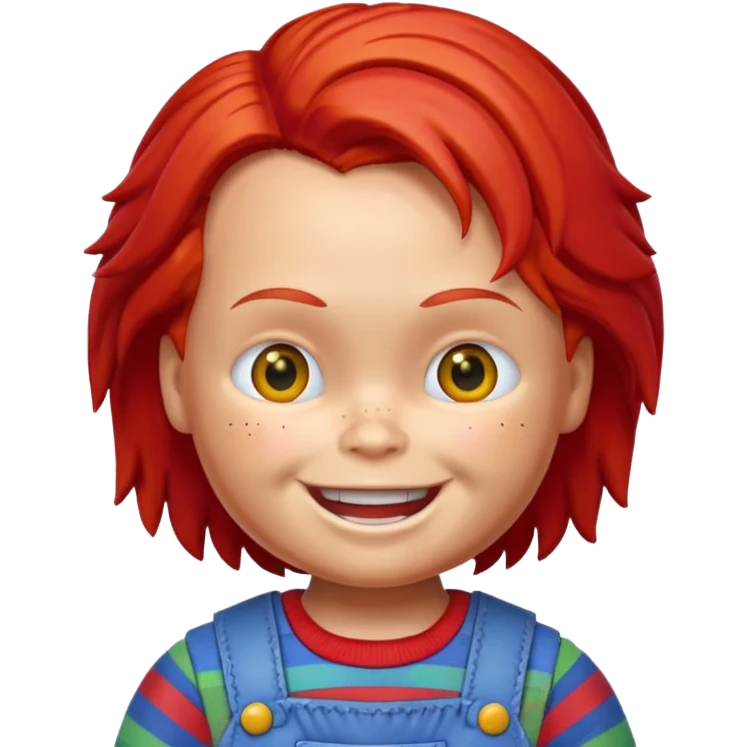 Un emojin de chuky emoji