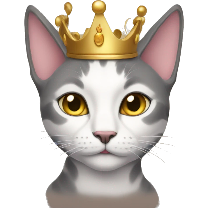 cat queen emoji