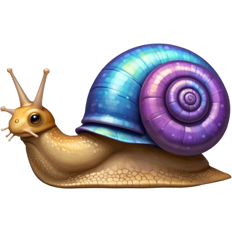 Revolutionary snail emoji