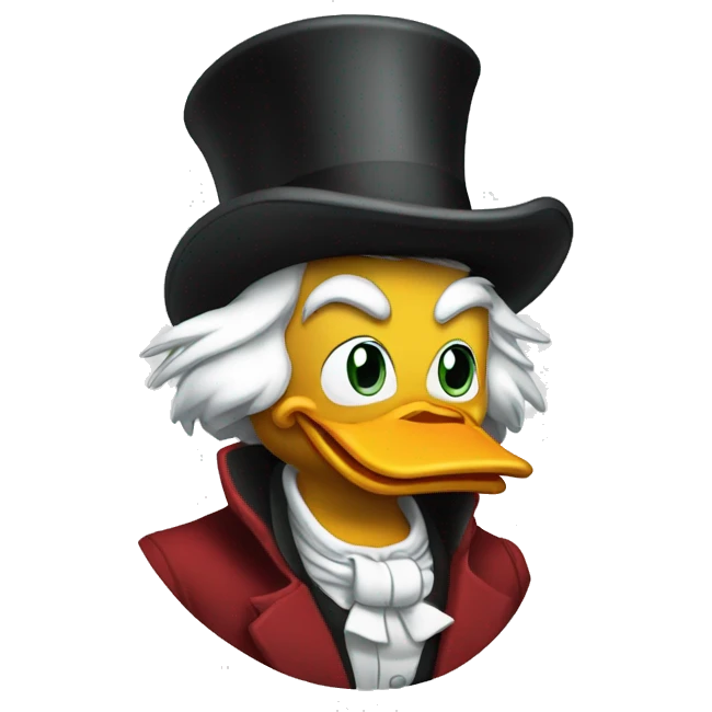 Scrooge McDuck emoji
