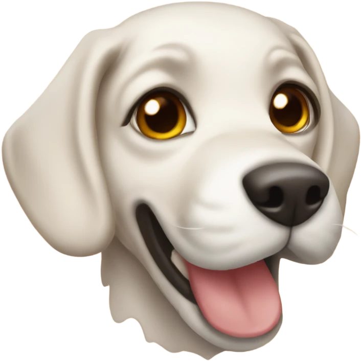 Perrito marrón  emoji