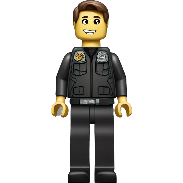 TOM CRUISE lego full body emoji