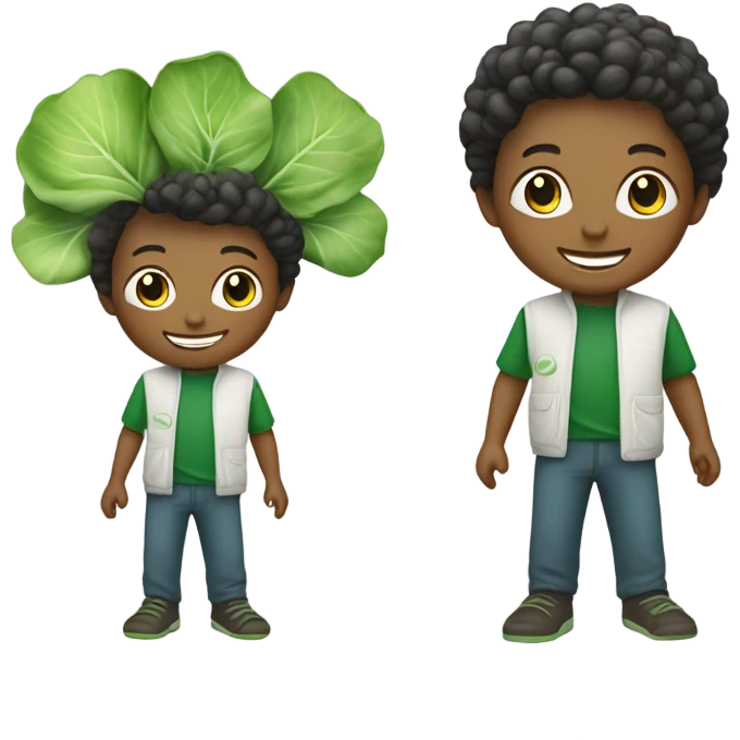 Bok choy boy emoji
