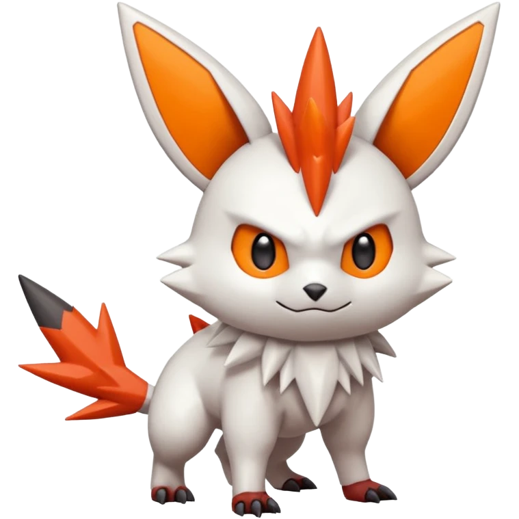 Victini-Pichu-Zangoose-Fakémon-hybrid-creature (full body)  emoji